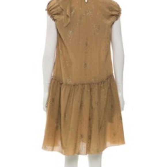 Tomas Maier Silk Heart Burst Dress w/ Tags - Picture 3 of 5